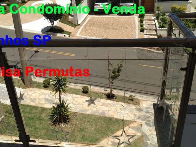 Casa Condomínio à Venda em Valinhos SP, Cond. Portal do Jequitiba - 235m²AU, - R$ 1.650.000 Aceita Terreno Swiss Park