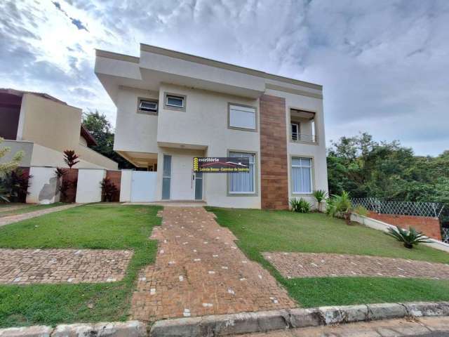 Casa Condomínio Locação em Valinhos SP, Cond. Bosque dos Cambarás 3 suites, 245m²ac, 395m² ter - R$ 6.500,00 + Cond+IPTU