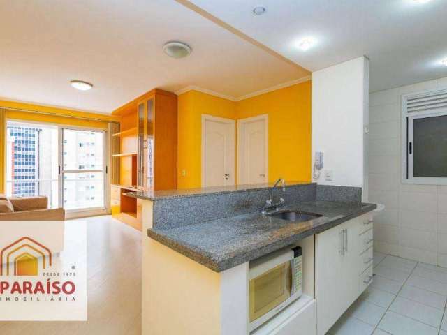 Locação de Apartamento Semi Mobiliado de 1 dormitório no Bairro Centro