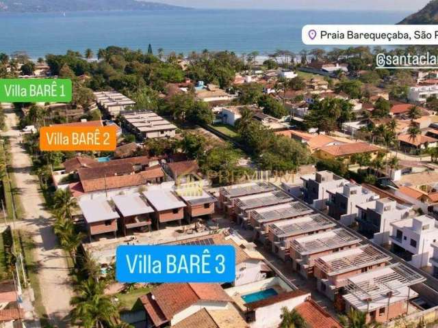 Sobrado com 3 dormitórios à venda, 193 m² por R$ 1.750.000,00 - Barequeçaba - São Sebastião/SP