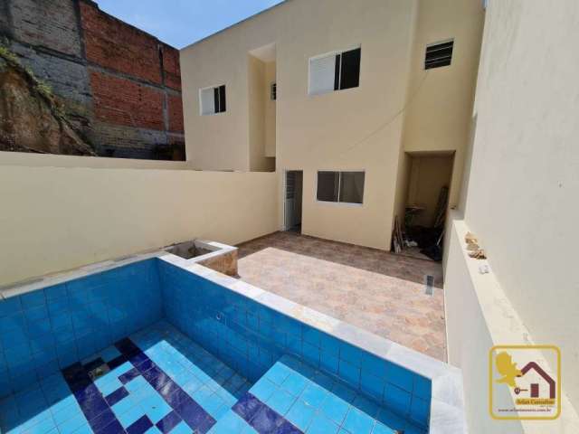 Casa nova com 2 Suites e Piscina - Marcelino - Caieiras