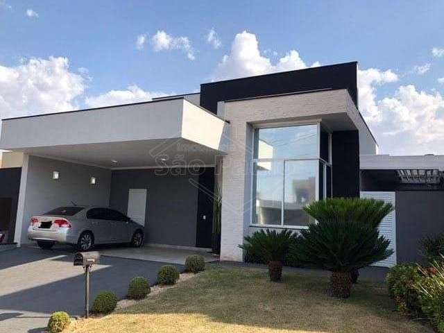 Casa em condomínio fechado com 3 quartos à venda na Rua Oito, 188, Condomínio Buona Vita, Araraquara, 177 m2 por R$ 1.280.000