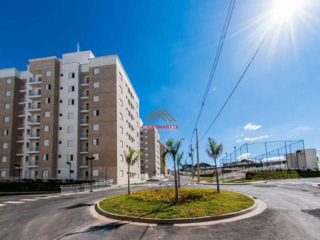 Apartamento à venda no Condomínio Alegria no Jardim Ouro Verde em Campinas-SP: 2 quartos, sala, garagem. Venha conferir!