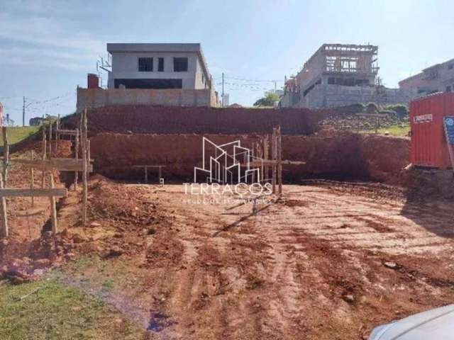 Terreno em aclive à venda, residencial ibi aram ii, itupeva sp, com projeto já aprovado