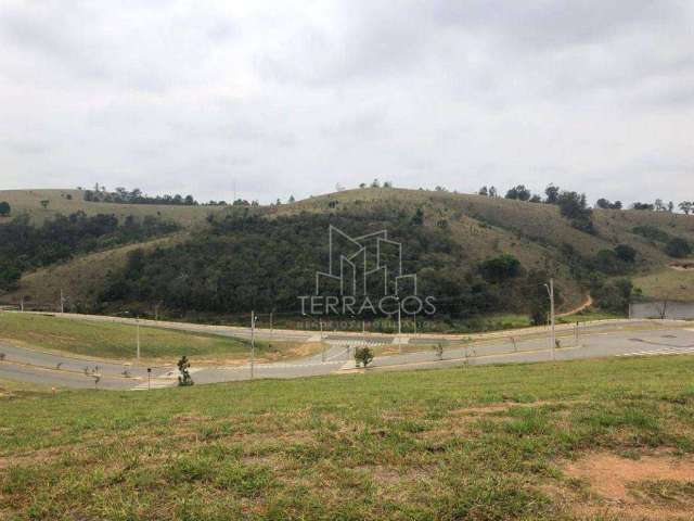 Terreno à venda na parte alta do condomínio ecologie residencial em itatiba sp, com vista para o lago