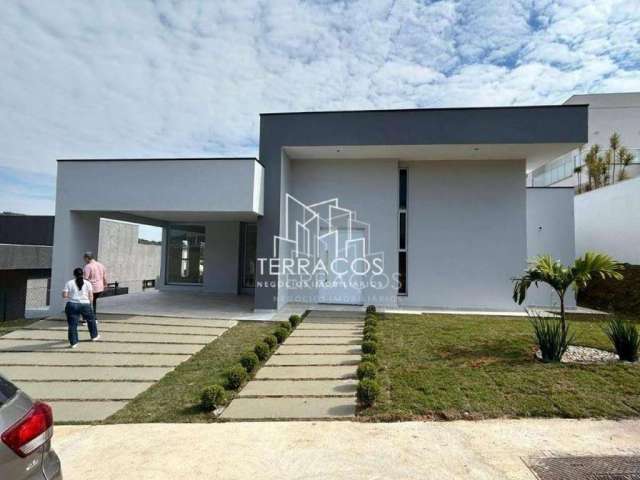 Vida real country club, moderna casa térrea recém construída à venda com piscina privativa, itupeva sp