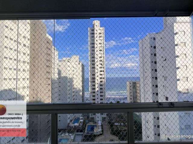 Apartamento com 3 dormitórios para alugar, 147 m² por R$ 4.500,00/mês - Pitangueiras Praia - Guarujá/SP
