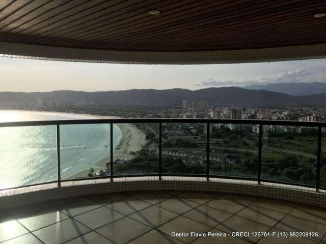 apartamento 5 dormitorios 4 suites 300 m2 2 vagas condominio tortugas frente mar venda parque enseada guaruja sp cod AP49106440V