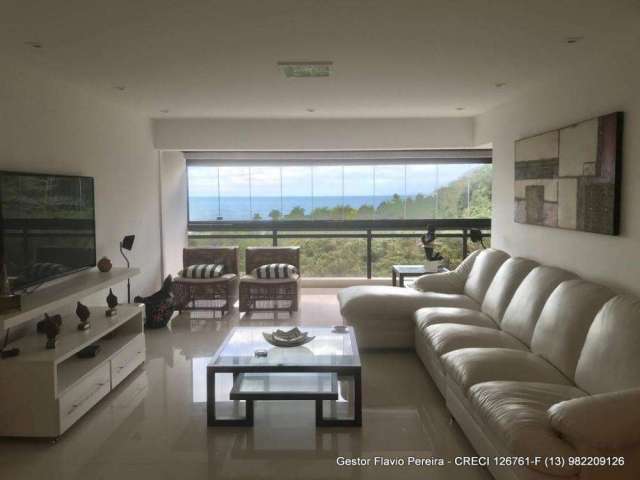 apartamento vista mar sorocotuba guaruja 3dormitorios 2 suites 165 m2 2 vagas morro sorocotuba cod APC71079V