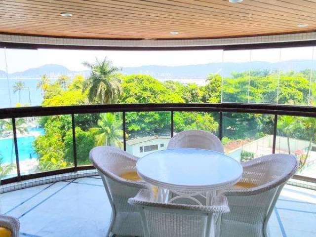 apartamento 4 suites tortugas guaruja 224 m2 2 vagas frente mar parque enseada guaruja cod APF62629V