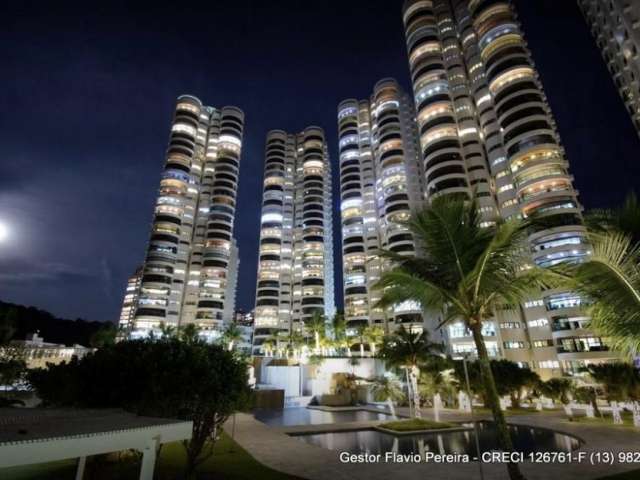 apartamento 5 dormitorios 5 suites tortugas guaruja 224 m2 2 vagas frente mar parque enseada guaruja cod APF62621V