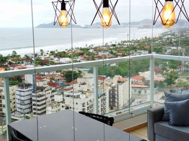 Apartamento 2 dormitórios à venda, 66 m² por R$ 650.000,00 - Loteamento João Batista Julião - Guarujá/SP COD. 3683212V