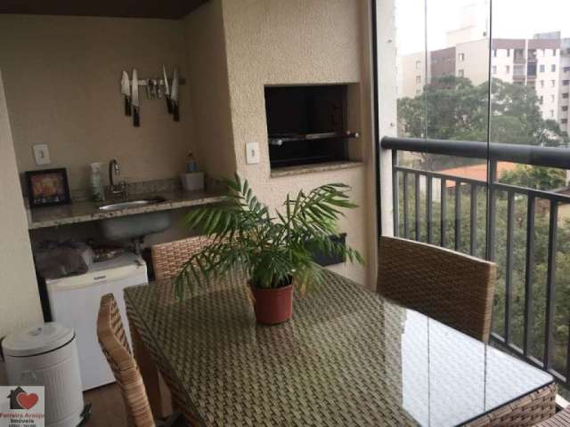 Apartamento com varanda gourmet no pátio figueira vila mascote !