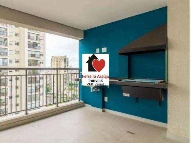 Apartamento com varanda gourmet, no artis jardim prudência!