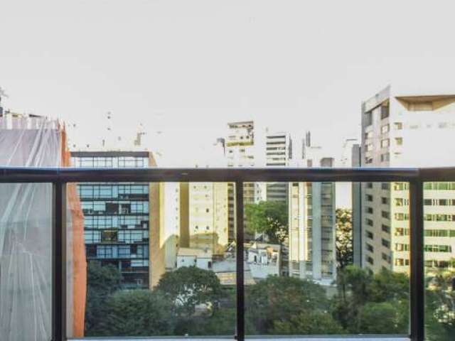 Flat mobiliado próximo Esporte Clube Pinheiros com 42 m2 1 dormitório com varanda 1 vaga