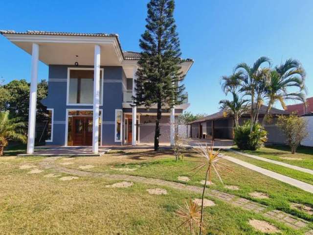 Casa Alto Padrão para Venda em Rio das Ostras, Recreio, 5 dormitórios, 4 suítes, 6 banheiros, 8 vagas