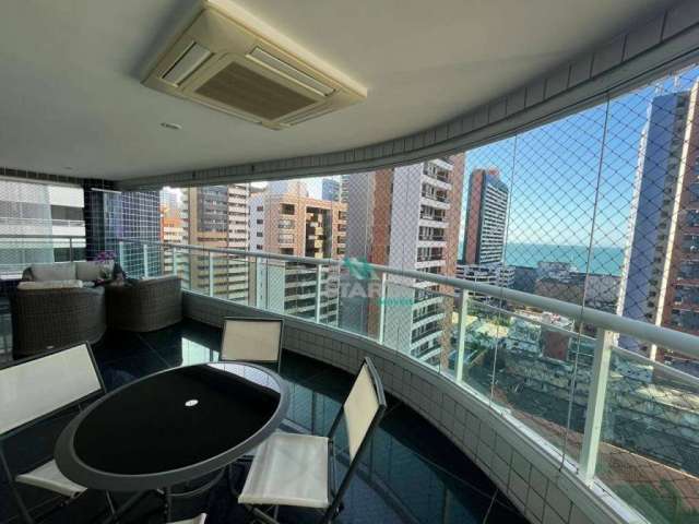 Apartamento com 3 dormitórios, 235 m² - venda por R$ 3.150.000,00 ou aluguel por R$ 14.900,00/mês - Meireles - Fortaleza/CE