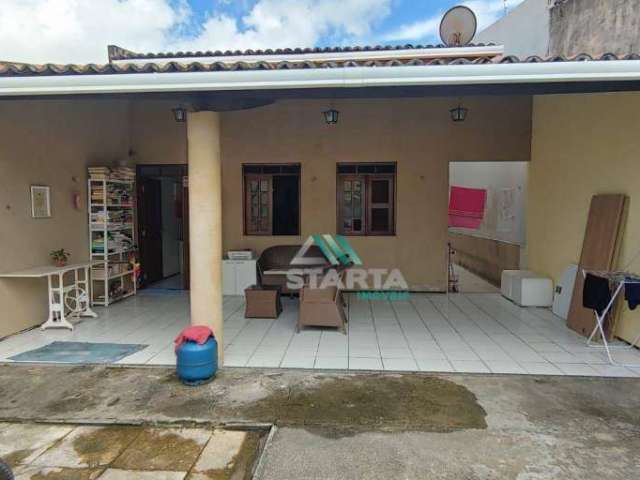 casa plana com 130m², com 3suies