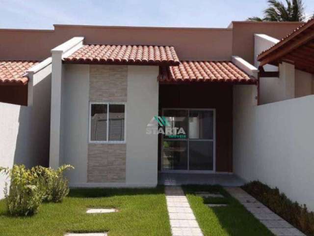 Casa com 3 dormitórios à venda, 75 m² por R$ 256.000,00 - Mangabeira - Eusébio/CE