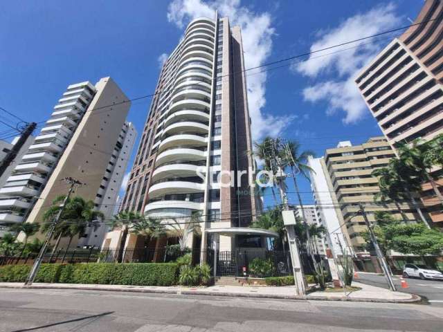 Apartamento com 3 dormitórios para alugar, 200 m² por R$ 10.900,00/mês - Meireles - Fortaleza/CE