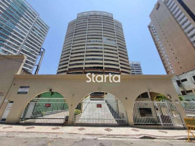 Apartamento com 3 dormitórios para alugar, 76 m² por R$ 4.936,10/mês - Meireles - Fortaleza/CE