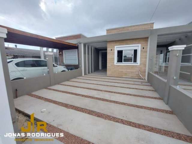 Casa 2 Dormitórios à venda no Bairro Zona Nova com 80 m² de área privativa - 2 vagas de garagem