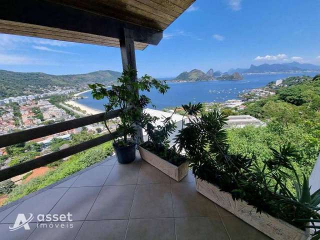 Asset imóveis vende Casa em Condomínio, com 4 suítes, 300 m², por R$ 2.500.000 - São Francisco - Niterói/RJ