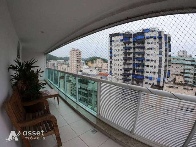 Asset Imóveis vende apartamento com varanda e 3 quartos (1suíte), 110m², por R$ 1.250.000 - Jardim Icaraí - Niterói/RJ