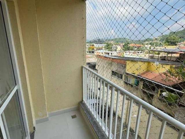 Asset Imóveis vende apartamento com varanda e 2 quartos (1suíte), 50m², por R$ 320.000 - Maria Paula - São Gonçalo/RJ