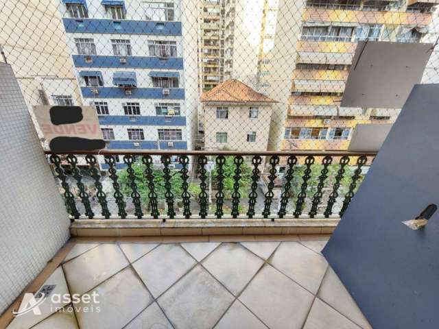 Asset Imóveis vende apartamento com varanda e 3 quartos (1suíte), 120m², por R$ 890.000 - Icaraí - Niterói/RJ