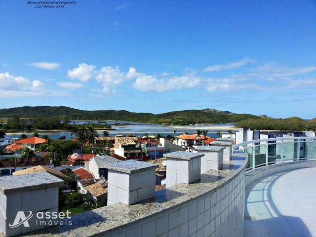 Asset Imóveis vende cobertura duplex com 3 quartos (2 suítes), 205m², por R$ 1.800.000 - Passagem - Cabo Frio/RJ