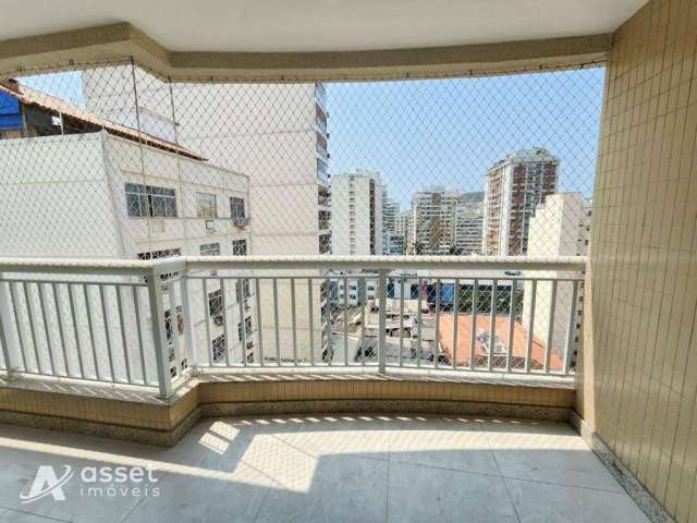 Asset Imóveis vende apartamento com varanda e 3 quartos (1suíte), 100m², por R$ 1.190.000 - Icaraí - Niterói/RJ