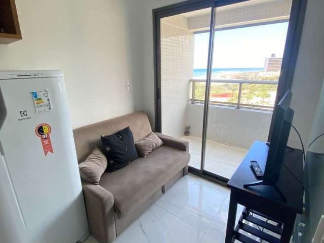 Apartamento de 1 quarto mobiliado com vista mar no Costa Azul