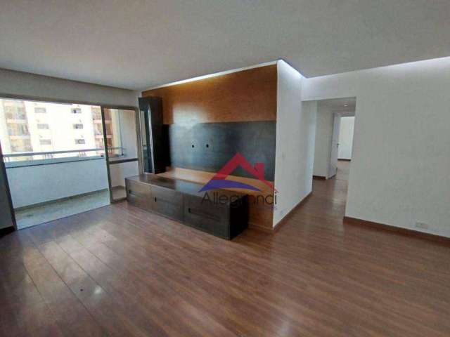 Apartamento com 3 dormitórios para alugar, 114 m² por R$ 5.192,00/mês - Belém - São Paulo/SP