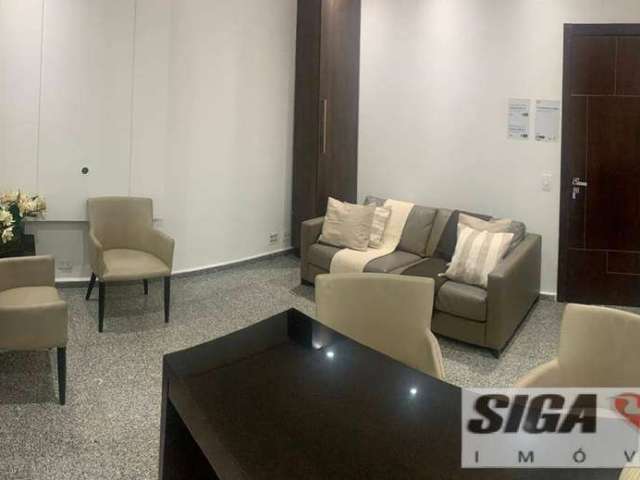 SALA COMERCIAL EM COWORKING NO BROOKLIN, ESPAÇO PARA 10 PESSOAS com 14m2.