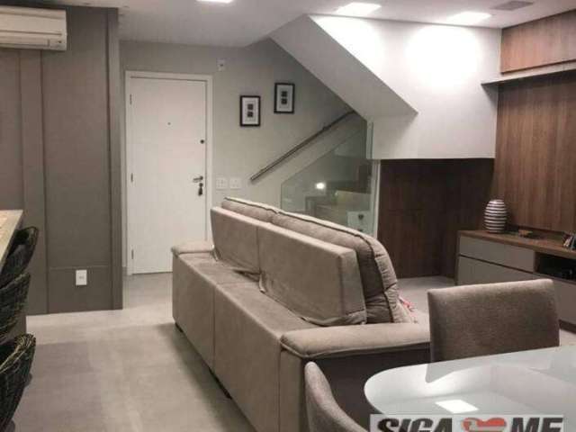 Cobertura duplex campo belo (105m² á.ú) venda r$ 2.150.000,00