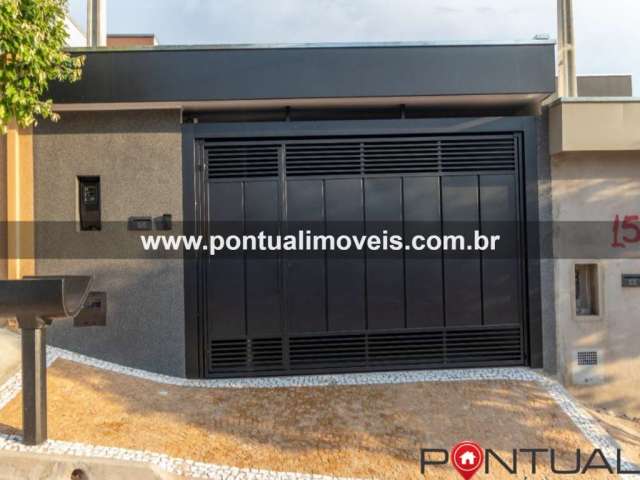 Linda Casa Nova à Venda em Marília no Bairro Vila D'itália