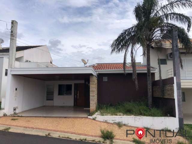 Casa em Condomínio para Locação em Marília-SP - Jardim Colibri: 3 Quartos, 1 Suíte, 1 Sala, 2 Banheiros, 2 Vagas de Garagem.