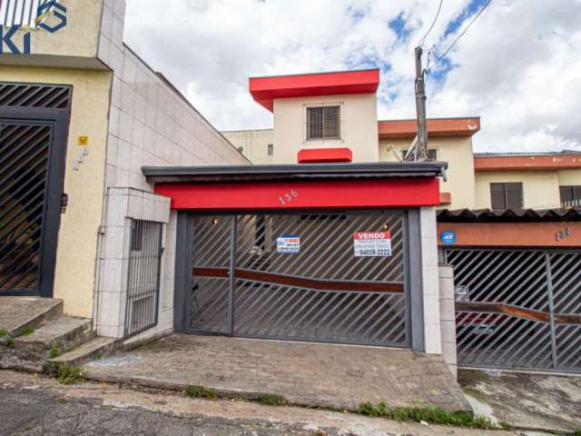 Ótimo sobrado 136m²/ 3 dormts/ 2 vagas vendo!!