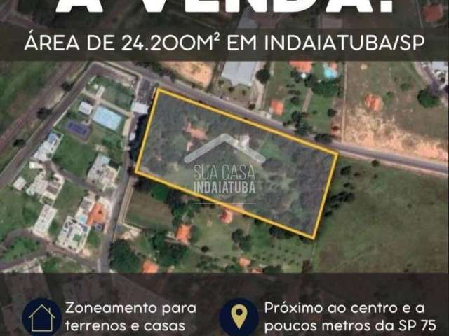 Área de 24.200m Comercial / Residencial em Itaici