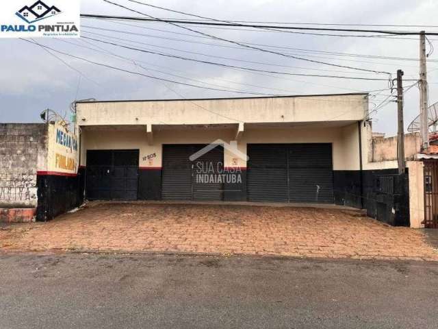 Salão Comercial com casa nos fundos perto da rodoviária de Indaiatuba