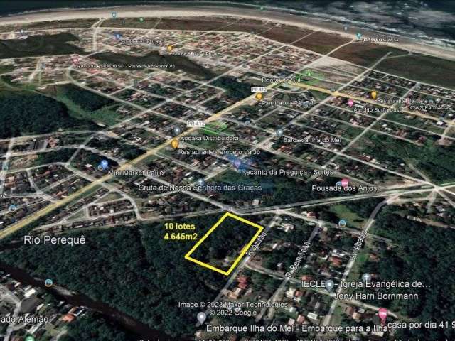 Área à venda, 4645 m² por R$ 900.000,00 - Pontal do Sul - Pontal do Paraná/PR