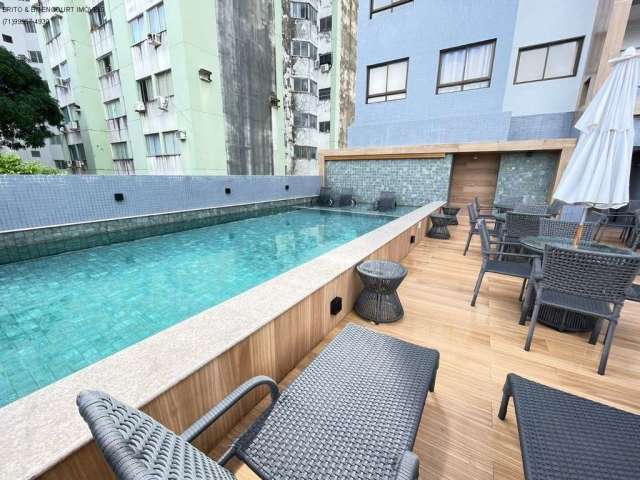 Apartamento com 1 quarto à venda na Avenida Cardeal da Silva, Rio Vermelho, Salvador, 30 m2 por R$ 347.770