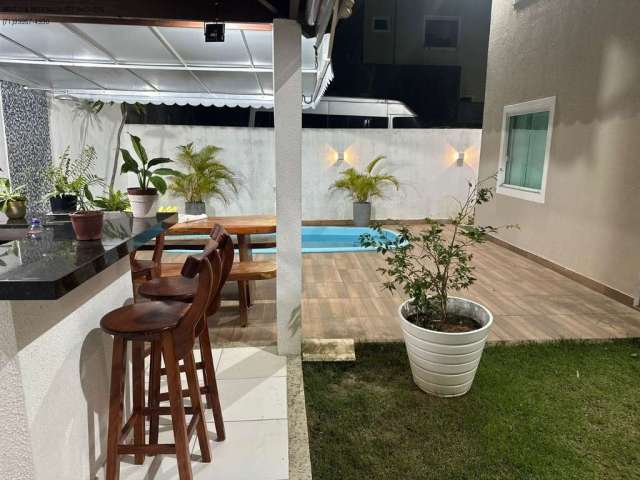 Casa em condomínio fechado com 4 quartos à venda na Avenida Professor Theócrito Batista, Caji, Lauro de Freitas, 184 m2 por R$ 997.000