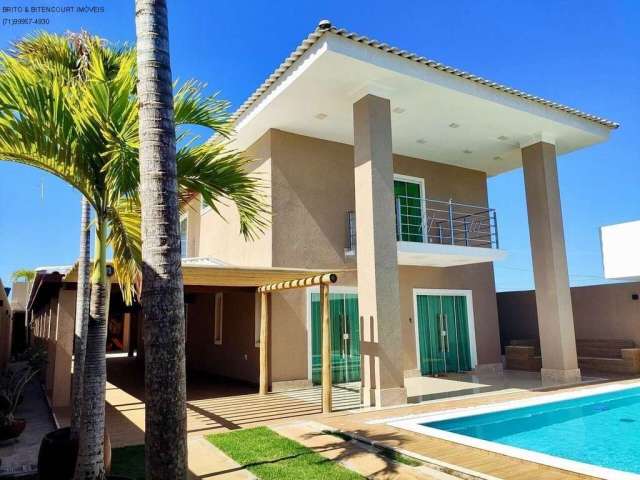 Casa em condomínio fechado com 3 quartos à venda na BARRA DO JACUÍPE, Barra do Jacuípe, Camaçari, 400 m2 por R$ 1.269.000