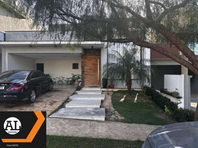 Linda casa à venda no Condomínio Ibiti Reserva em Sorocaba, com 3 quartos, sendo uma suíte com closet, Piscina, área gourmet