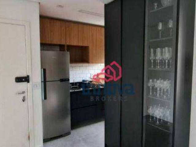 Apartamento com 1 dormitório à venda, 49 m² por R$ 520.000,00 - Chácara Inglesa - São Paulo/SP