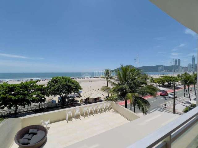 Apartamento frente mar com linda vista 3 dormitórios sendo 1 suíte 1 vaga de garagem