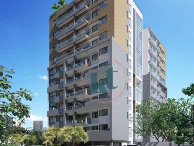 Apartamento com 1 dormitório à venda, 34 m² por R$ 459.936,63 - Manaíra - João Pessoa/PB