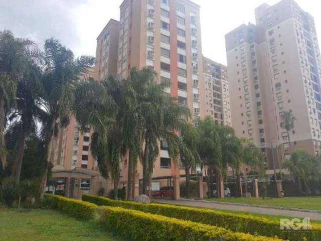 Apartamento de dois dormitórios, sendo um com guarda roupa sob medida, sala,  sacada com churrasqueira, cozinha com balcão e aéreos, área de serviço com tanque e junker e banheiro social. uma vaga de 